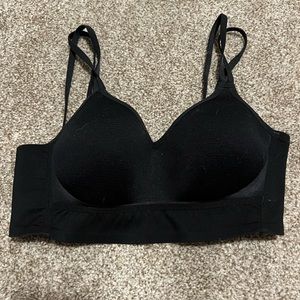 Nike black sports bra with cup style size xs